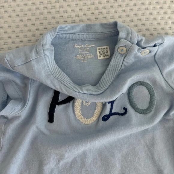 Ralph Lauren polo baby girl ruffle dress 3-6m - Picture 2 of 4